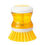 Miniature : Brosse de cuisine avec réservoir et couvercle, JAUNE