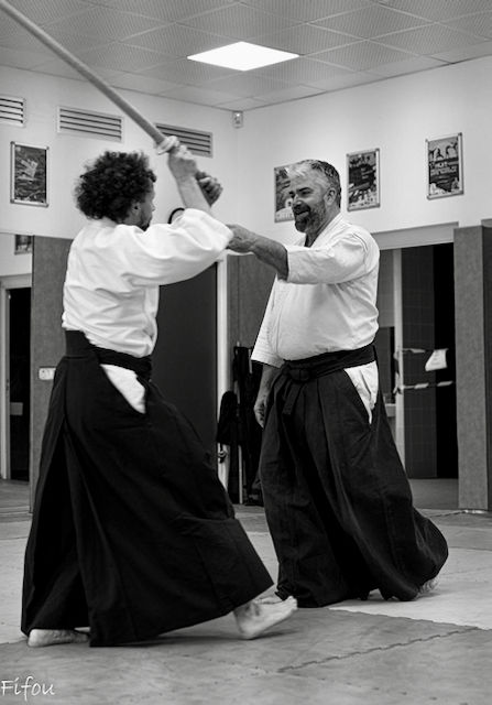 irimi, aikido, bokken, résolution de conflit