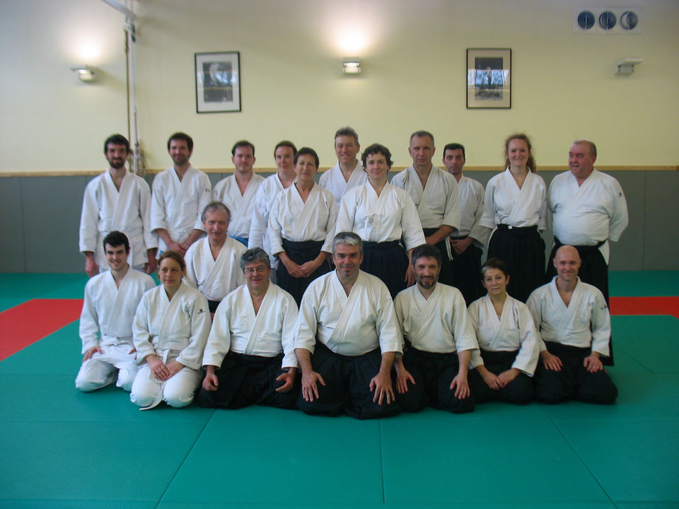 Stage d'aikido à Bordeaux avec François Lacombe
