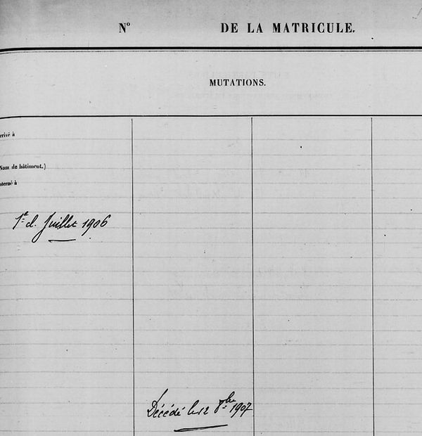 Roussel Louis Henri brest lambezellec marseille bagne guyane bagnard finistere