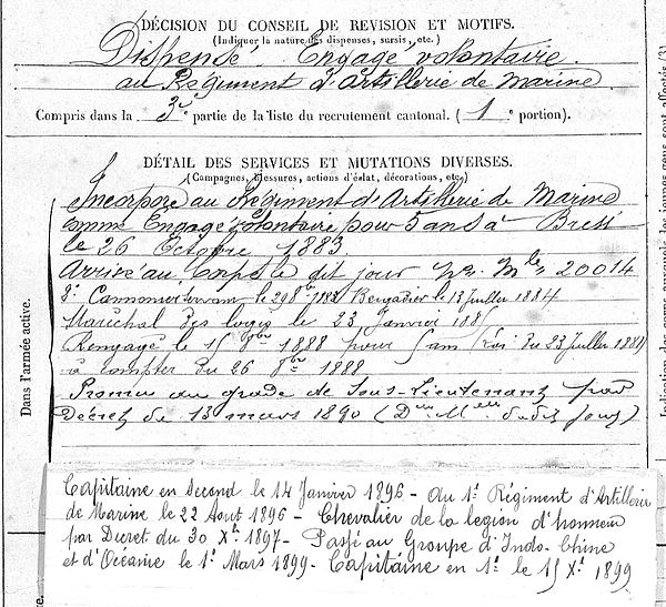 camp eugene toulon brest 14-18 Finistère Non Mort France Réformé maladie tuberculose suicide fusillé accident