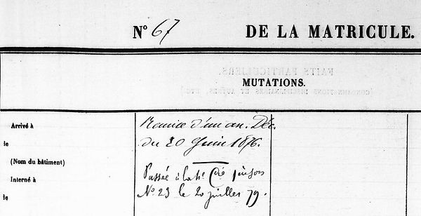 Helies Marie mavoir landeda brest bagne nouvelle caledonie bagnard finistere