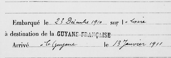 Toutous Jean Louis lanedern lennon evade evasion bagne guyane bagnard finisterepg