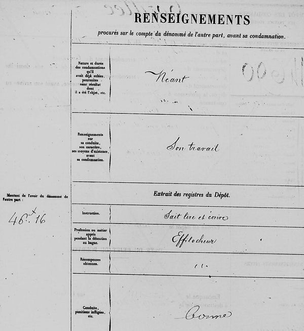 Torillec Jean Joseph penhars quimperle brest bagne nouvelle caledonie