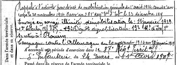 Copy Jean Marie Lampaul ploudalmezeau patrick milan anne apprioual guerre 1914 1917 14 18 patrimoine histoire plouguin finistere saint pabu