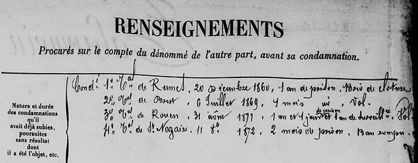 Talarmein Gabriel talarmain plouguin milizac bagne nouvelle caledonie brest