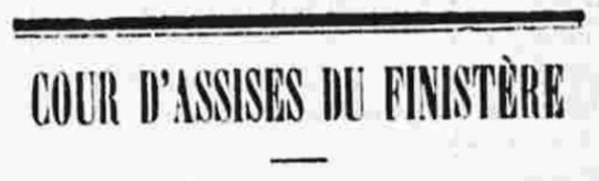 Pallier Jean Louis ploudalmezeau plourin lanrivoare brest plouguin bagne nouvelle caledonie bagnard finistere