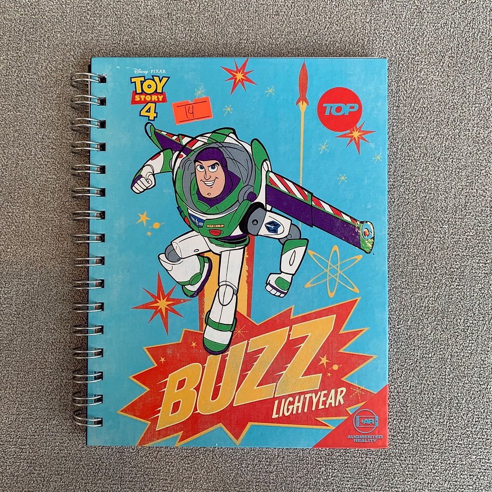 Cuaderno Toy story