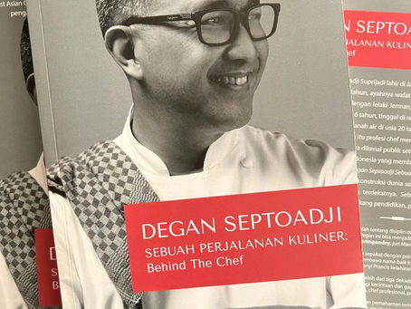 Novel Perjalanan Kuliner Chef Degan Septoadji