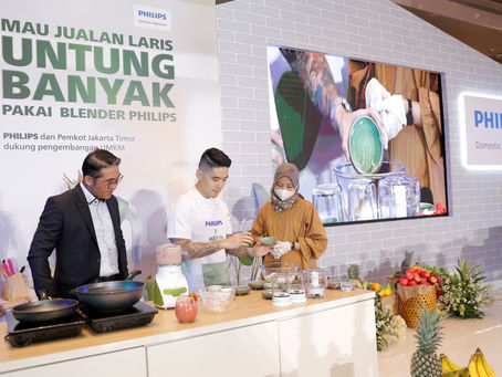 Dukungan Nyata Philips Domestic Appliances Untuk UMKM Kota Administratif Jakarta Timur