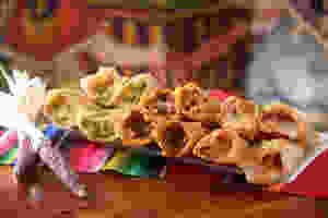 An assortment of traditional Mexican tamales