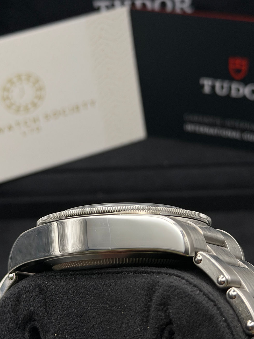 Thumbnail: Tudor black bay heritage 41 blue bezel 