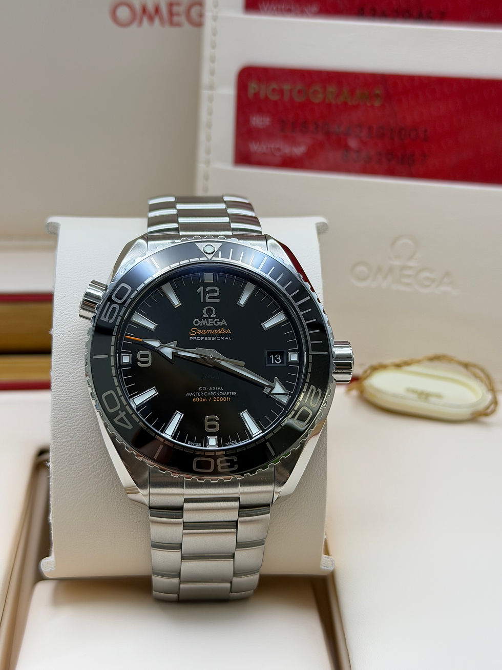 Thumbnail: 2024 Omega Seamaster Planet ocean in black 
