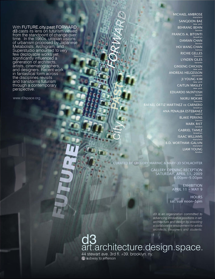 “FUTURE CITY> PAST. FORWARD”