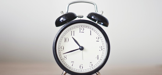 Altmodische Uhr