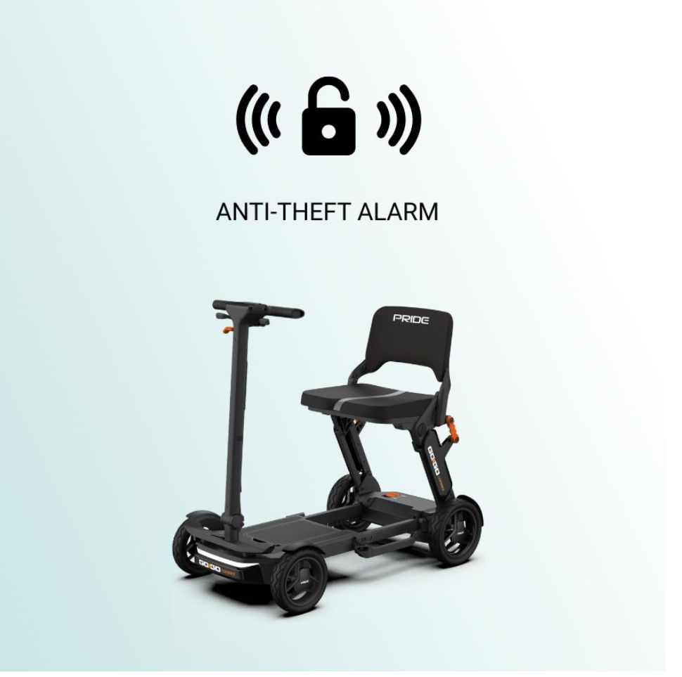 Thumbnail: Pride Mobility Products GoGo Compact Mobility Scooter 