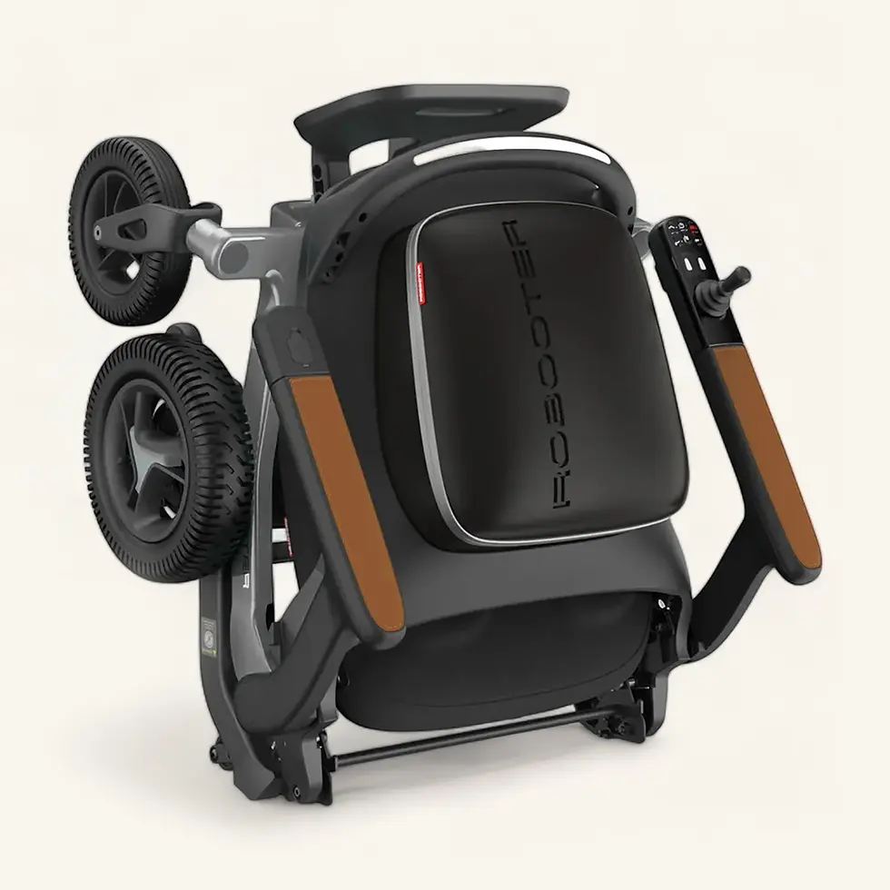 Thumbnail: Robooter E40 Folding Powerchair 