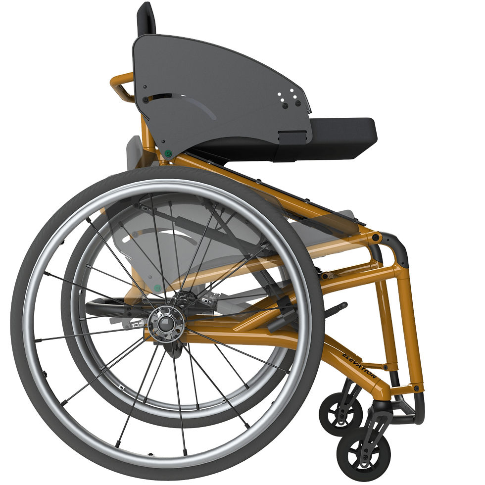 Thumbnail: PDG Elevation Ultra-Light wheelchair gas strut lift
