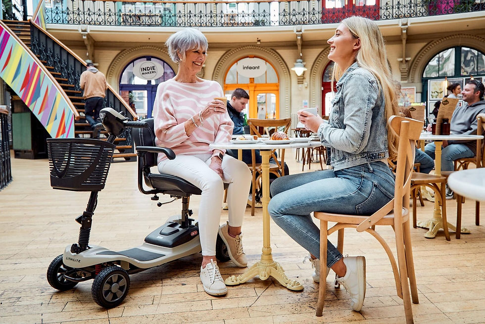 Thumbnail: Motion Healthcare Lithilite Air Travel Scooter 