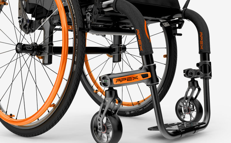 Thumbnail: Motion Composites Aluminum Rigid Wheelchair 
