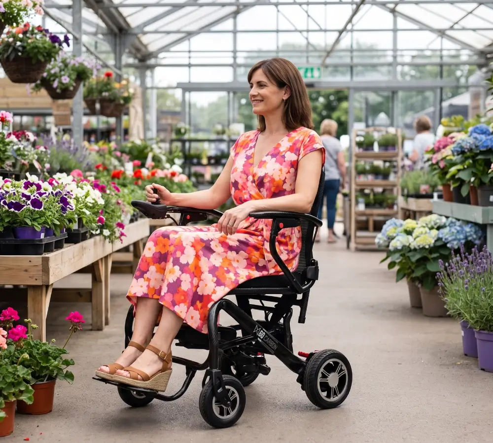 MM60 Carbon Ultra-Lightweight Carbon Fibre Powerchair