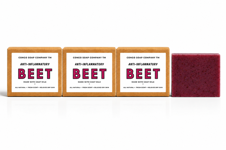 Beet Goat Milk Soap Bar