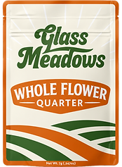 Glass Meadows whole flower quarter 7g cannabis sun-grown New Jersey