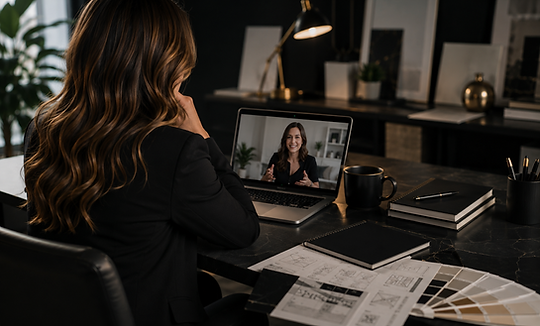 Virtual consultation with Sophie Mesters of Design by Dutchess