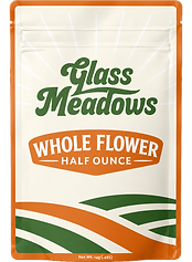 Glass Meadows whole flower half ounce 14g cannabis New Jersey