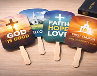 Custom printed hand fans for events and promotions in Milwaukee WI