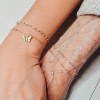 Permanent Jewelry on wrist