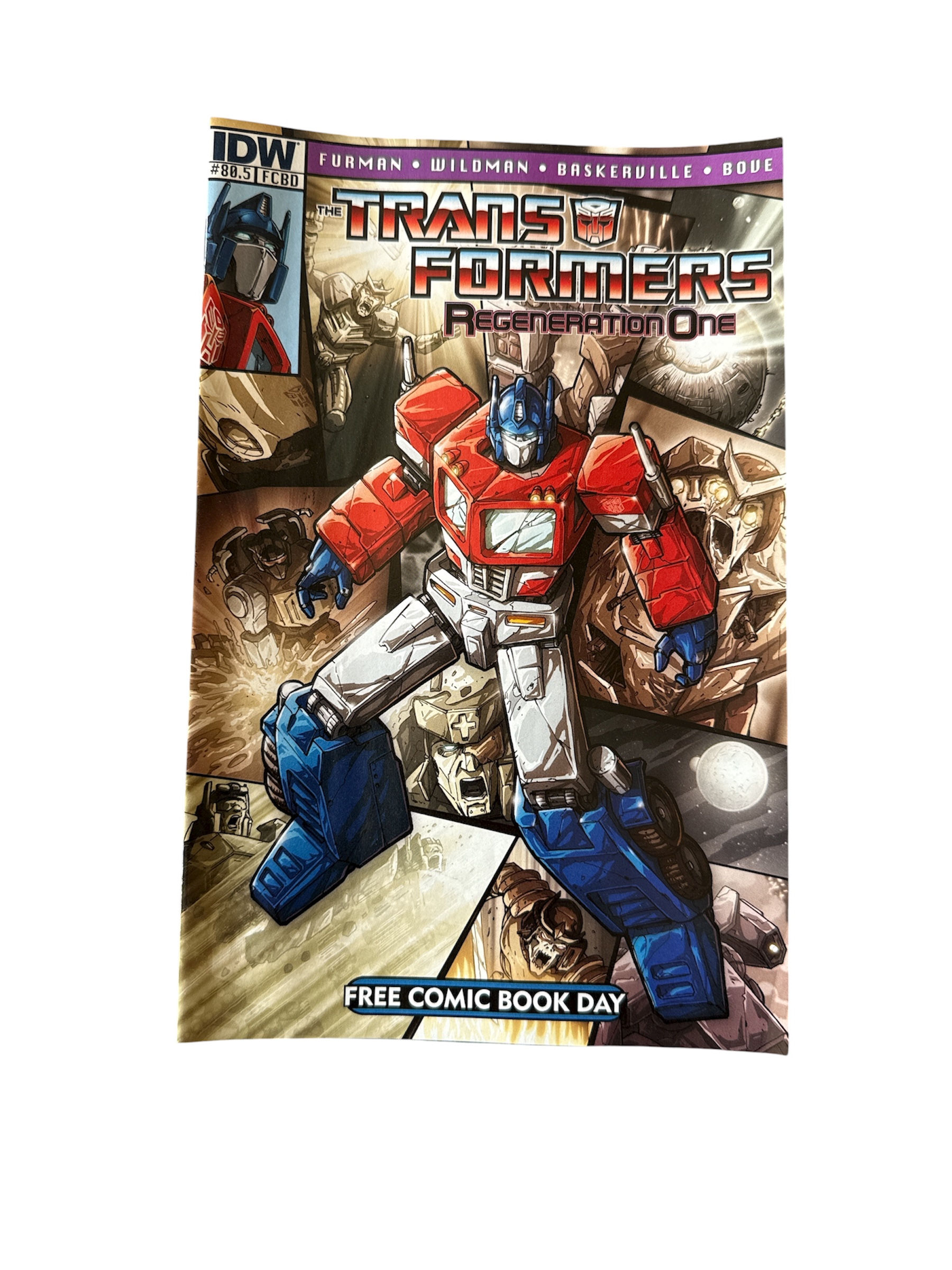 Transformers Regeneration One #80.5  IDW Comics 2012 VF/NM  FCBD
