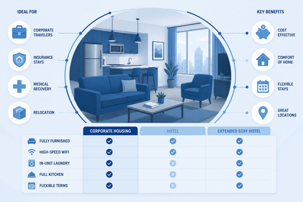 Corporate Housing: Fully Furnished Accommodations Guide