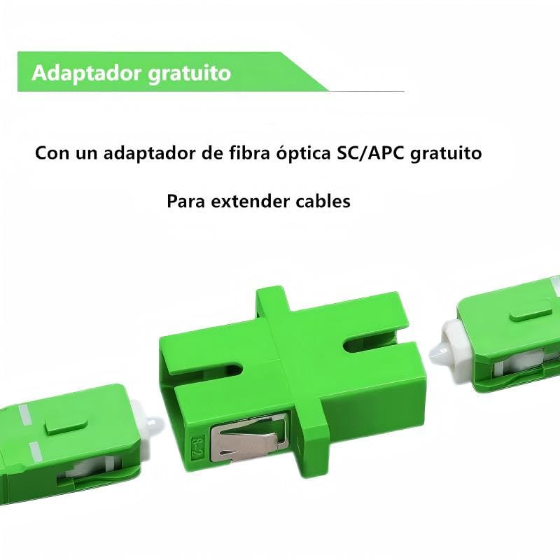 Thumbnail: Cable fibra optica router SC/APC- SC/APC para Movistar, Vodafone, Orange, MásM