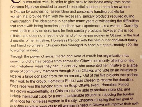 Canada 150 feature.