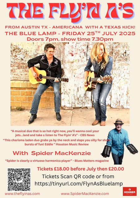 Direct from Texas, The Flyin’ A’s + special guest Spider MacKenzie Light up Aberdeen!