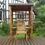 Thumbnail: Redwood One Seat Arbour  (Green, Burgundy or Grey)