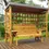 Thumbnail: Redwood Three Seat Arbour (Green, Burgundy or Grey)