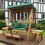 Thumbnail: Redwood Two Seat Swing (Green, Burgundy or Grey)