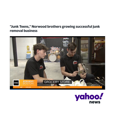 Junk Teens featured on Yahoo! News.