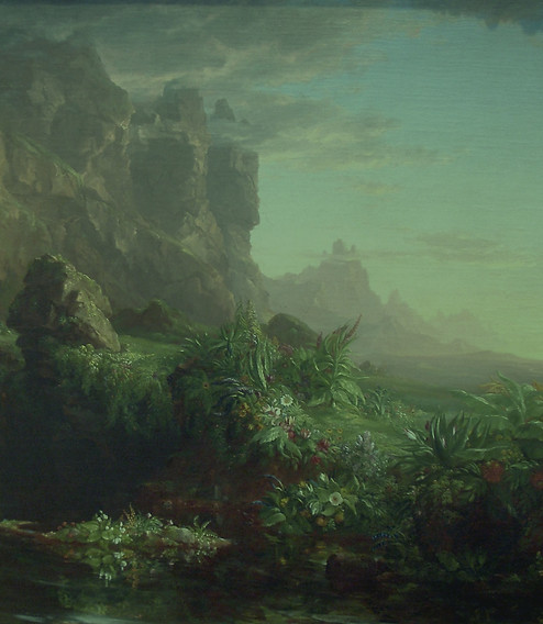 The_Voyage_of_Life-_Childhood-1842-Thoma