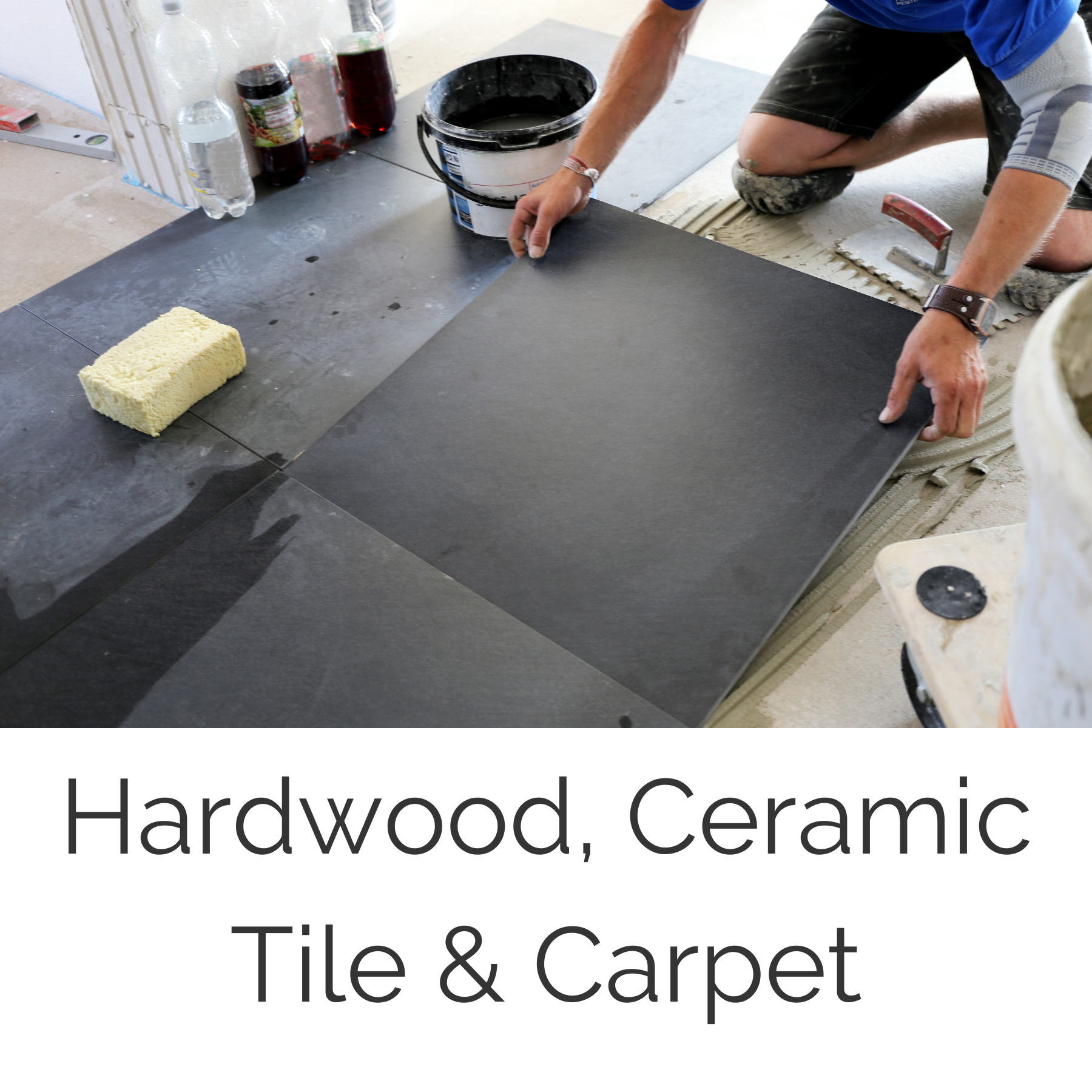 Upgrade Option: Hardwood, Tile and Carpet