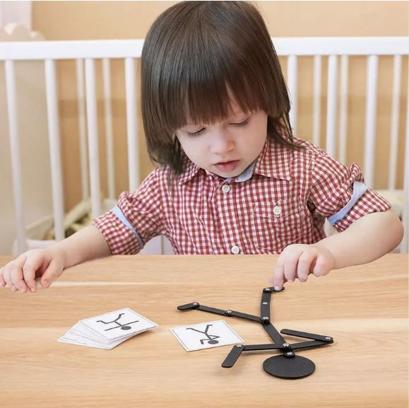 Thumbnail: Wooden Man Activity Matching Game