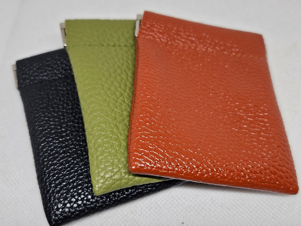 Thumbnail: Mini Coin Purse - Squeeze to open