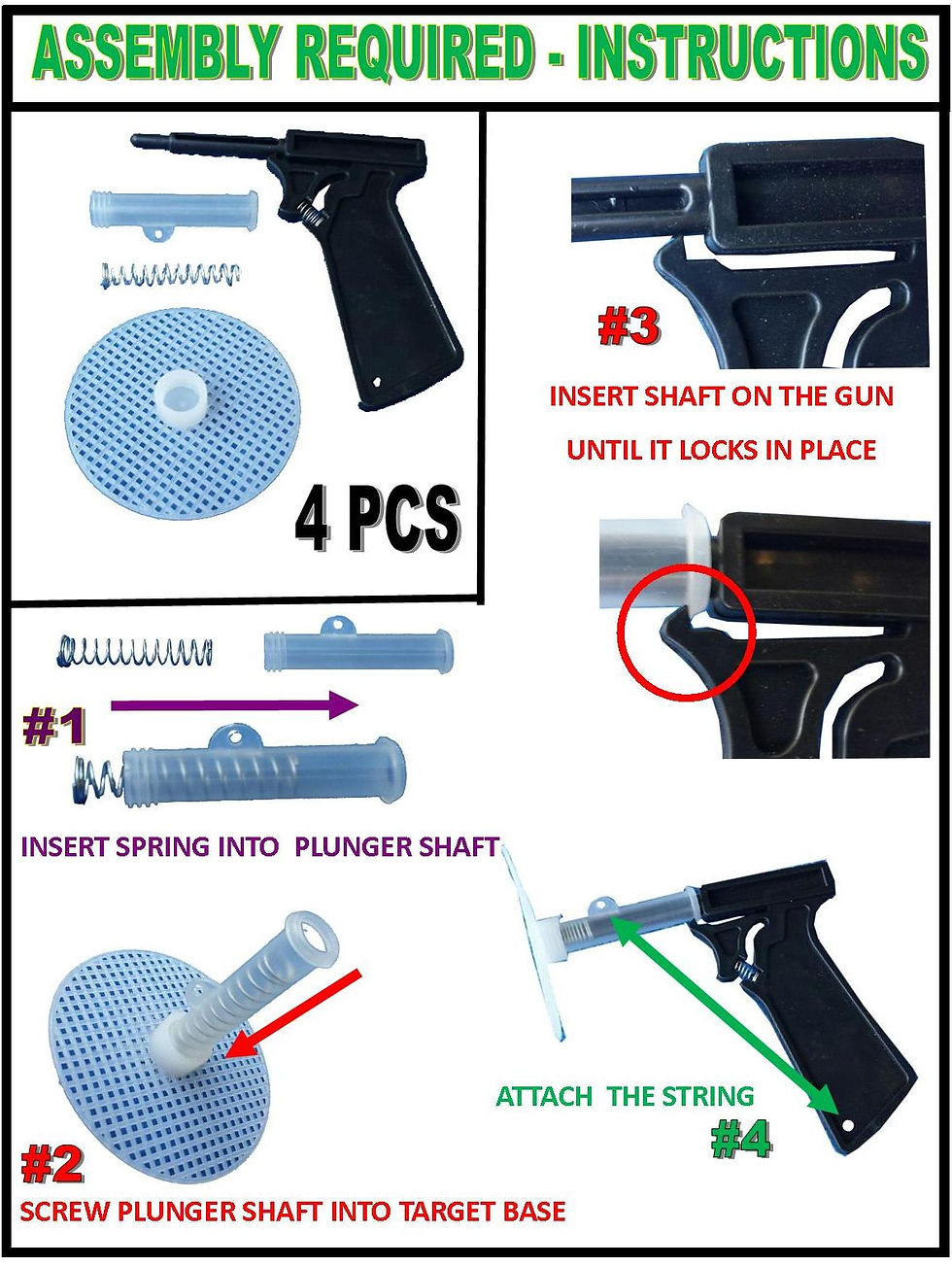 Thumbnail: The Eliminator Spring Loaded Fly Shooter (PAIR)