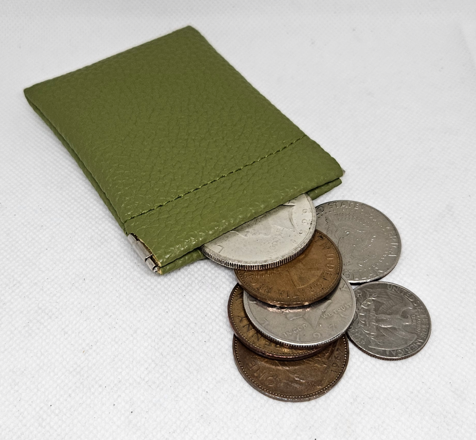 Thumbnail: Mini Coin Purse - Squeeze to open