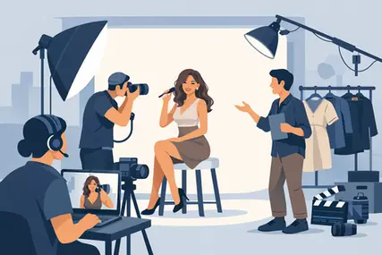 How Celebrity Photo Shoots Work Behind the Scenes