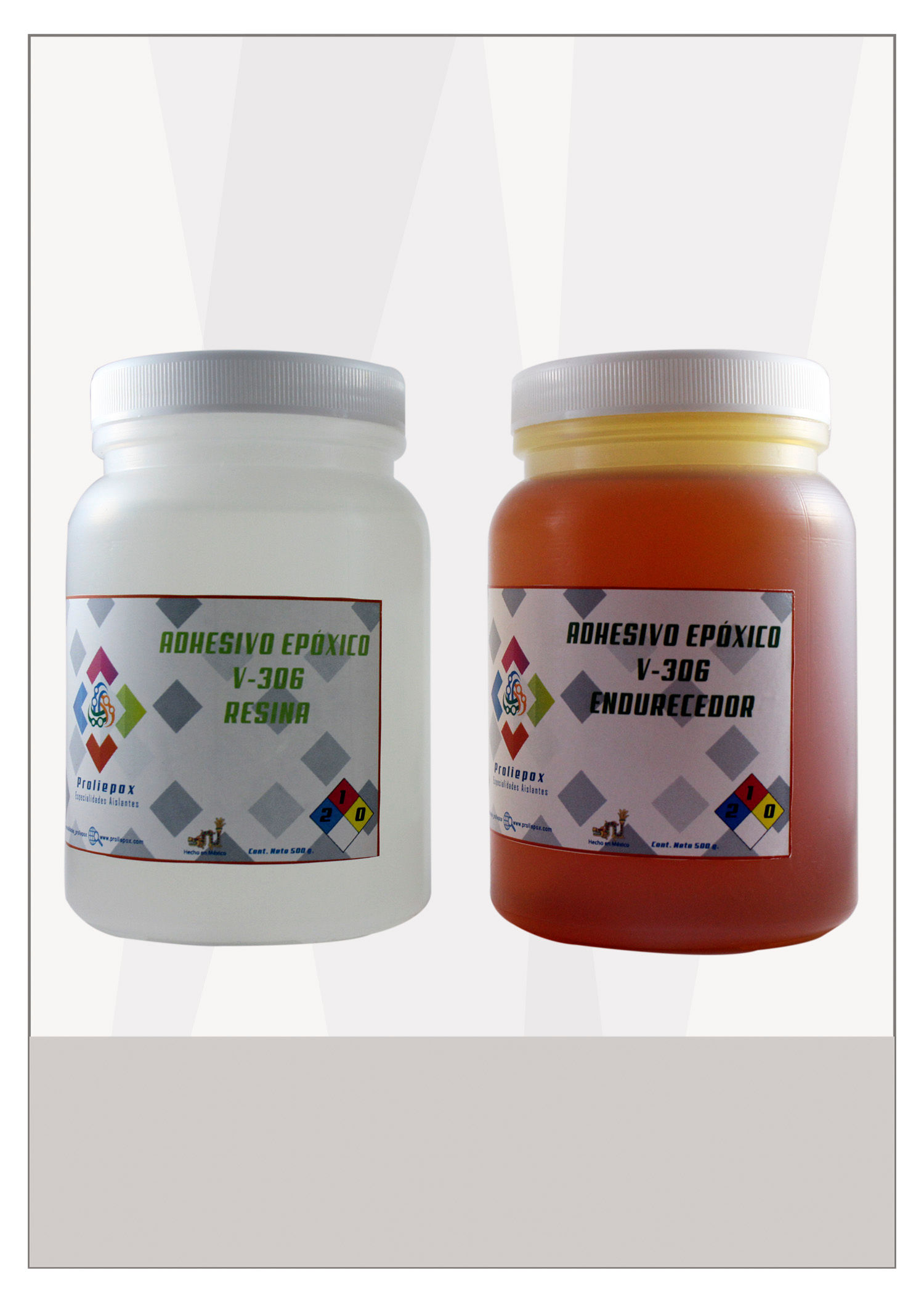 Adhesivo epóxico v-306