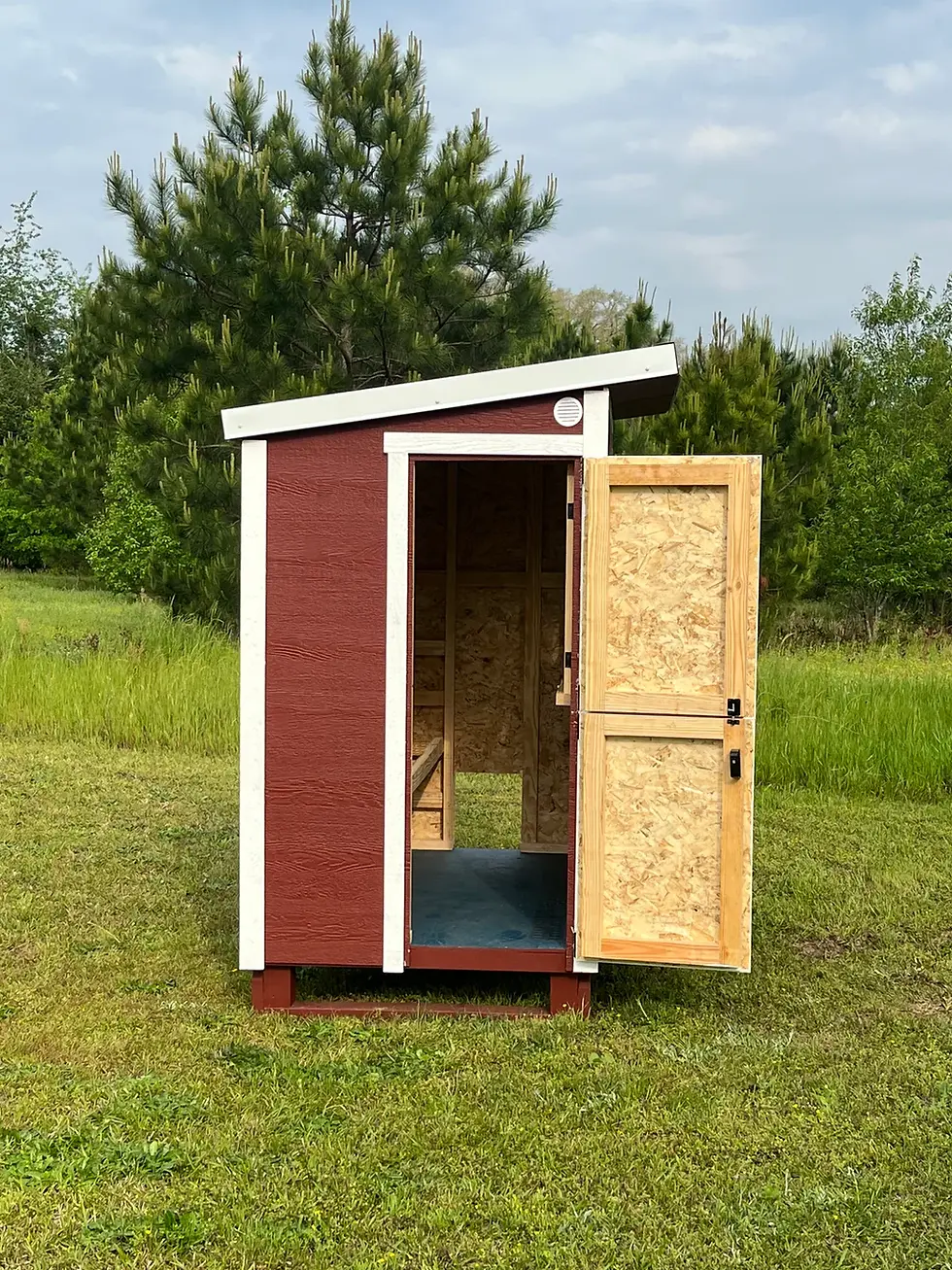 Thumbnail: Walk-in OverEZ Chicken Coop - Up to 18 Chickens