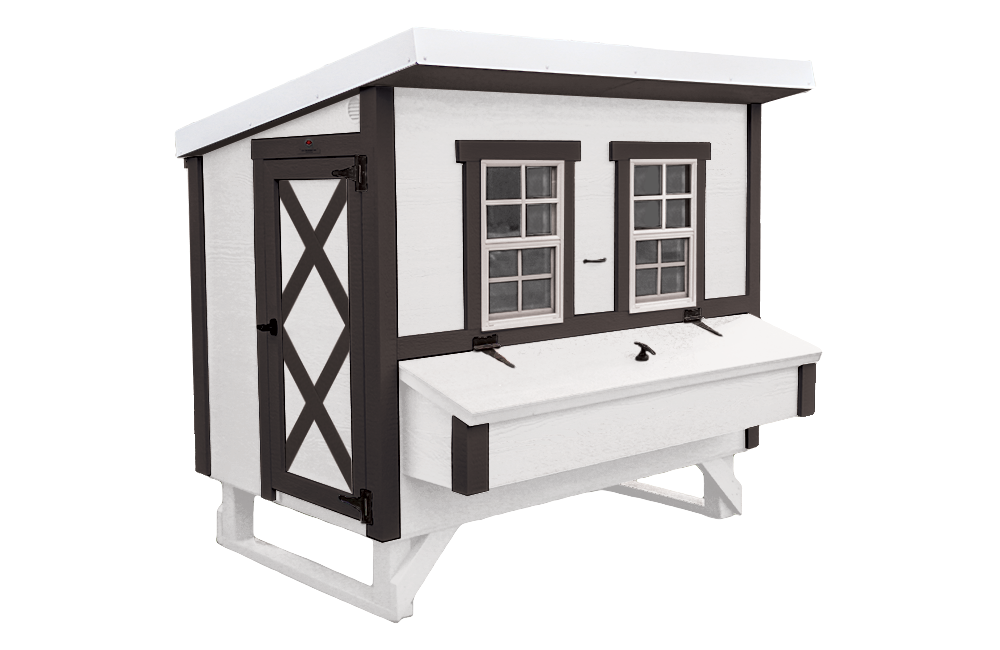 Farmhouse Large Chicken Coop - Up to 15 Chickens